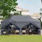10 X 20 Ft Pop Up Canopy With 6 Sidewalls And Windows And Carrying Bag For Party Wedding Picnic